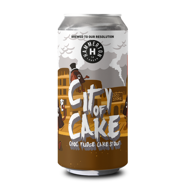 City of Cake Choc Fudge Cake Stout 5.5% Mockup