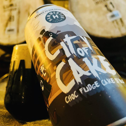 City of Cake Chocolate Fudge Cake Stout 5.5%          (12 x 440ml)