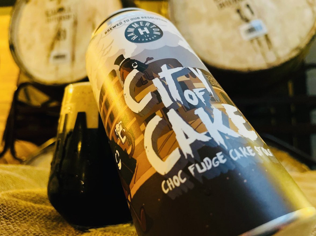 City of Cake Chocolate Fudge Cake Stout 5.5%          (12 x 440ml)