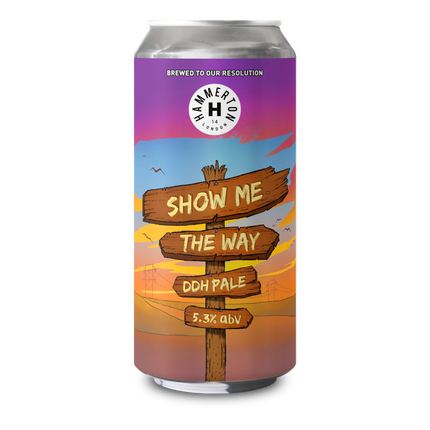 SHOW ME THE WAY - DDH PALE 5.3% (12 X 440ML)