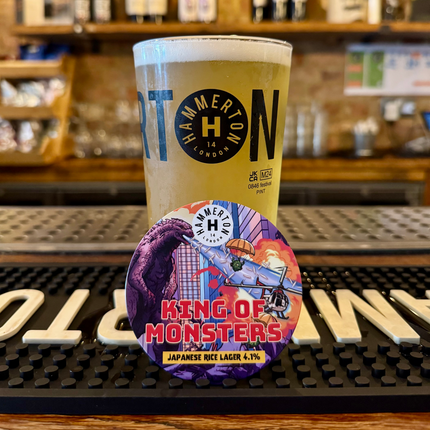 King of Monsters - Rice Lager 4.1% Pint