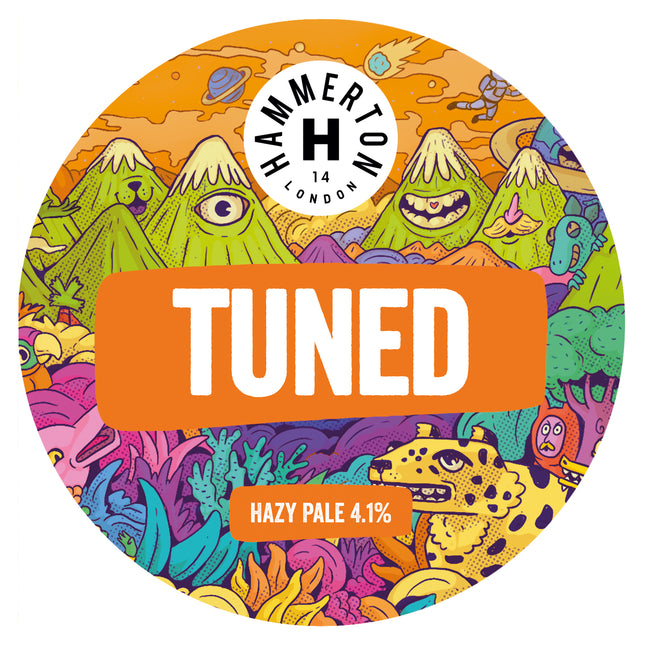 TUNED Hazy Pale Ale 4.1% - 30L Sankey Keg