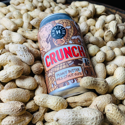 CRUNCH AF - Alcohol Free : Peanut Butter Milk Stout 0.5% (24 x 330ml)