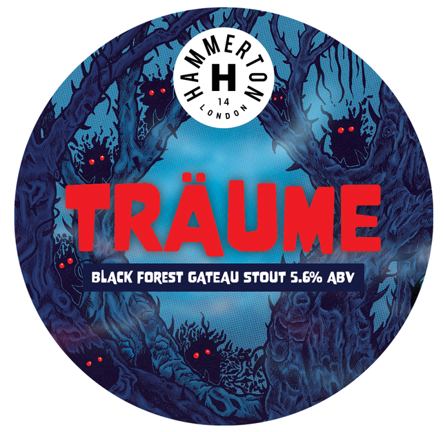 TRAUME - BLACK FOREST GATEAU STOUT 5.6% (30L Sankey)